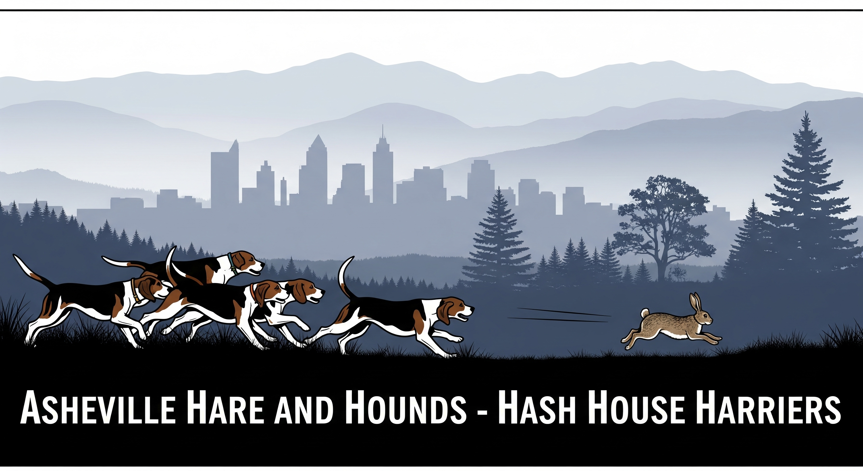 Asheville Hare and Hounds Banner